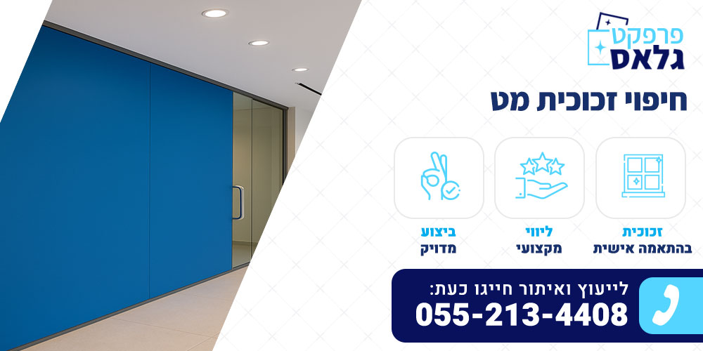 חיפוי זכוכית מט